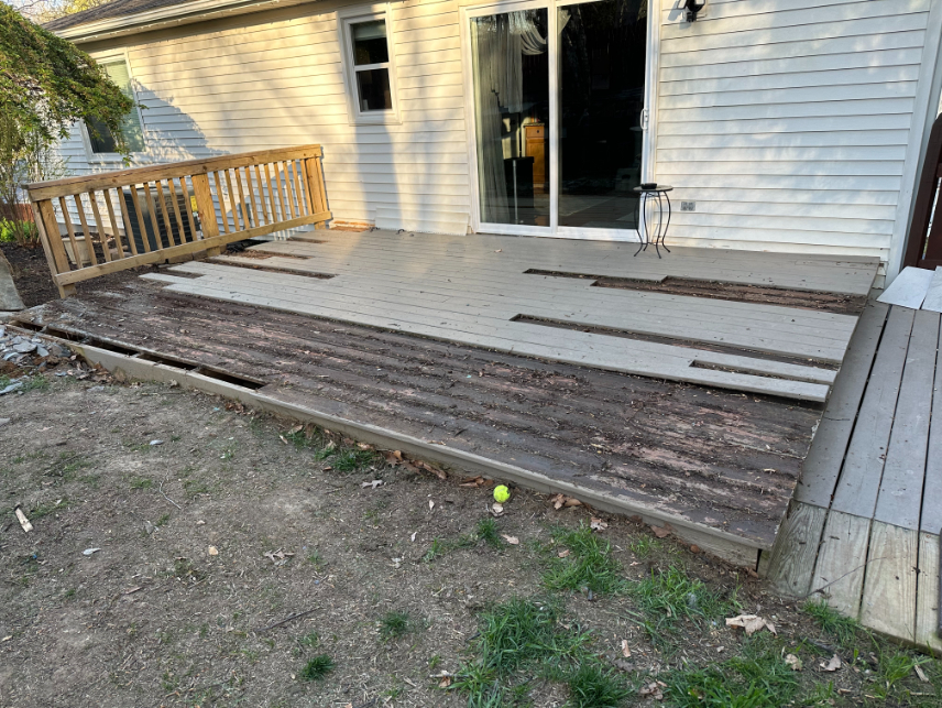 Deck Renovation in Fredericksburg, VA